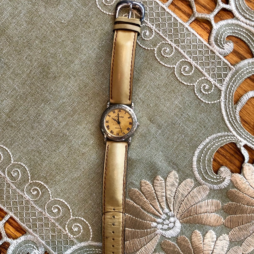 Silpada Italian Leather Signature Watch